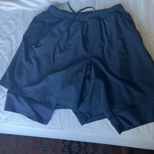 Blue Lululemon Shorts